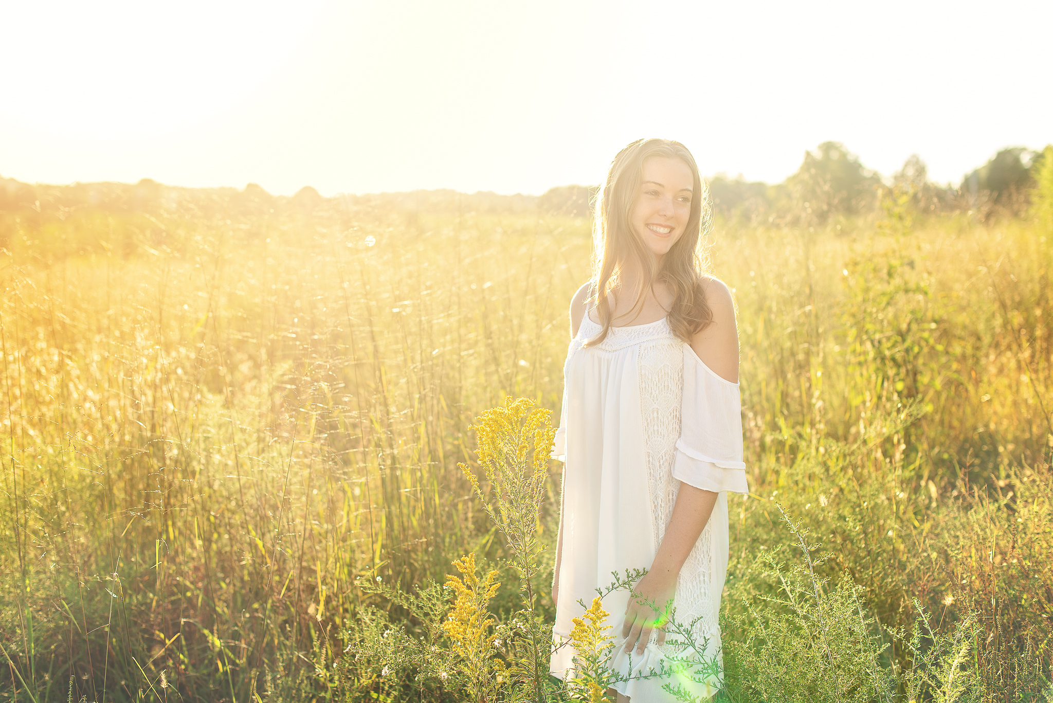 Harrisburg nc senior hickory ridge senior portrait