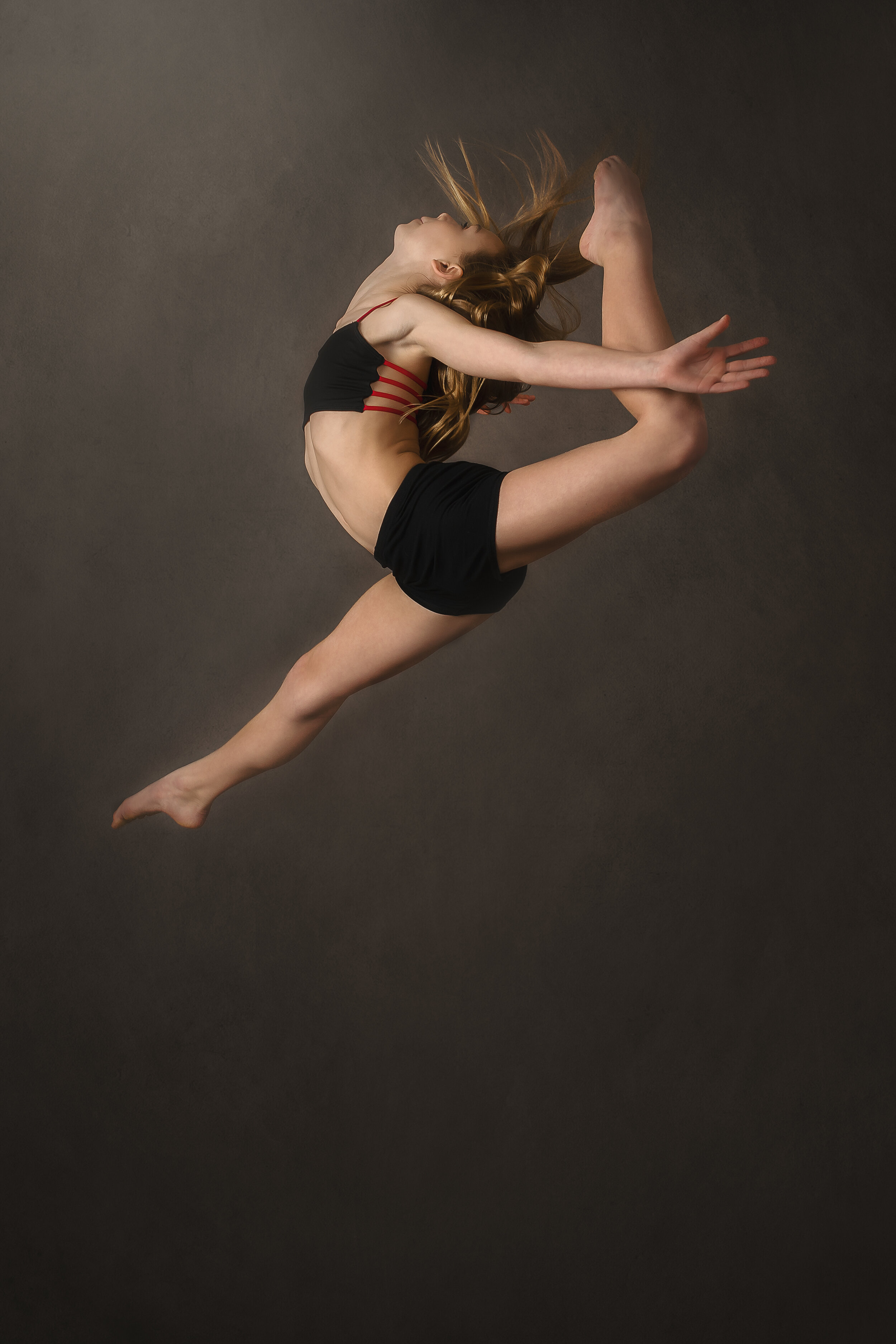 jumping dance portrait Staci Noel photography