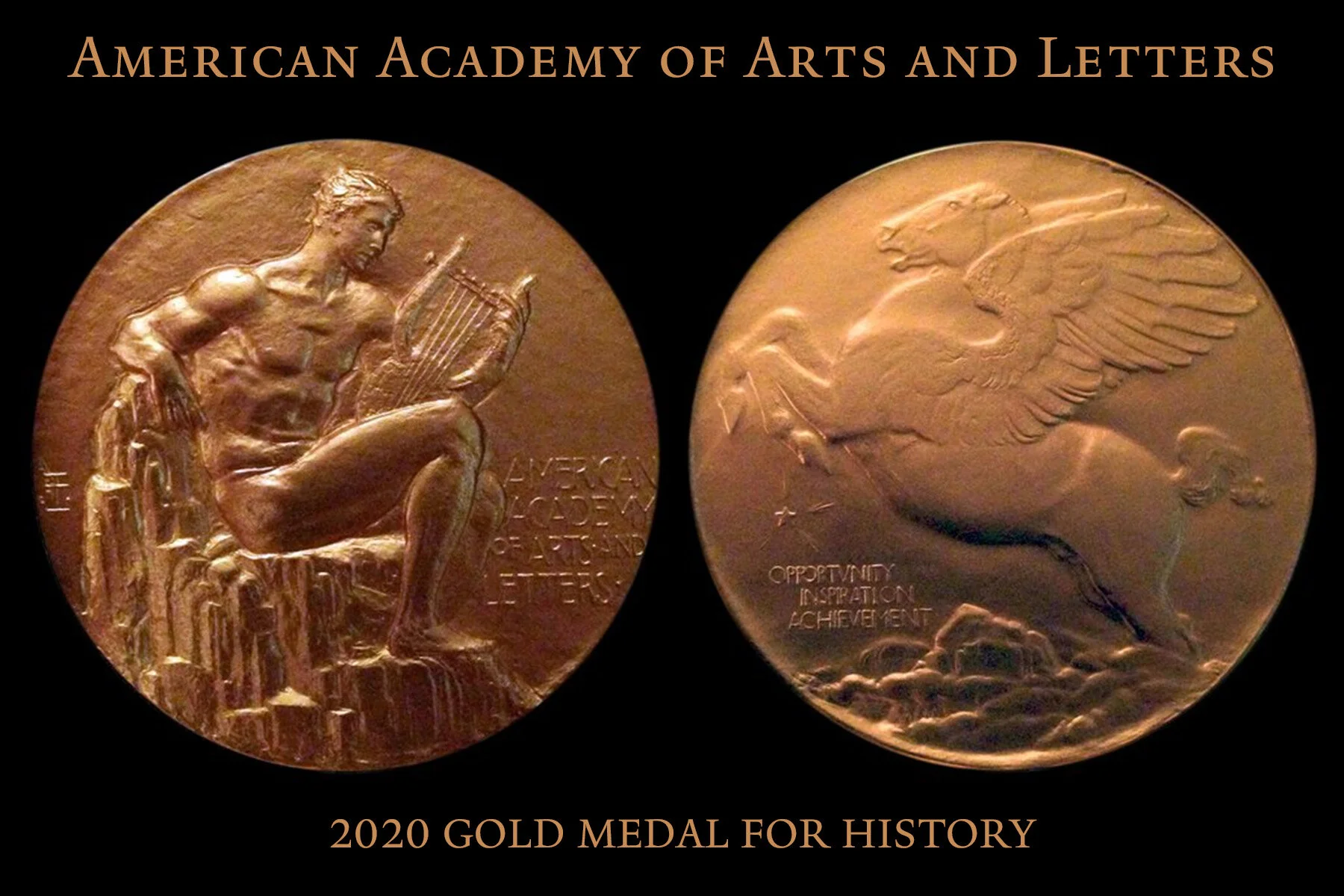2020 American Academy of Arts and Letters | Gold Medal for History