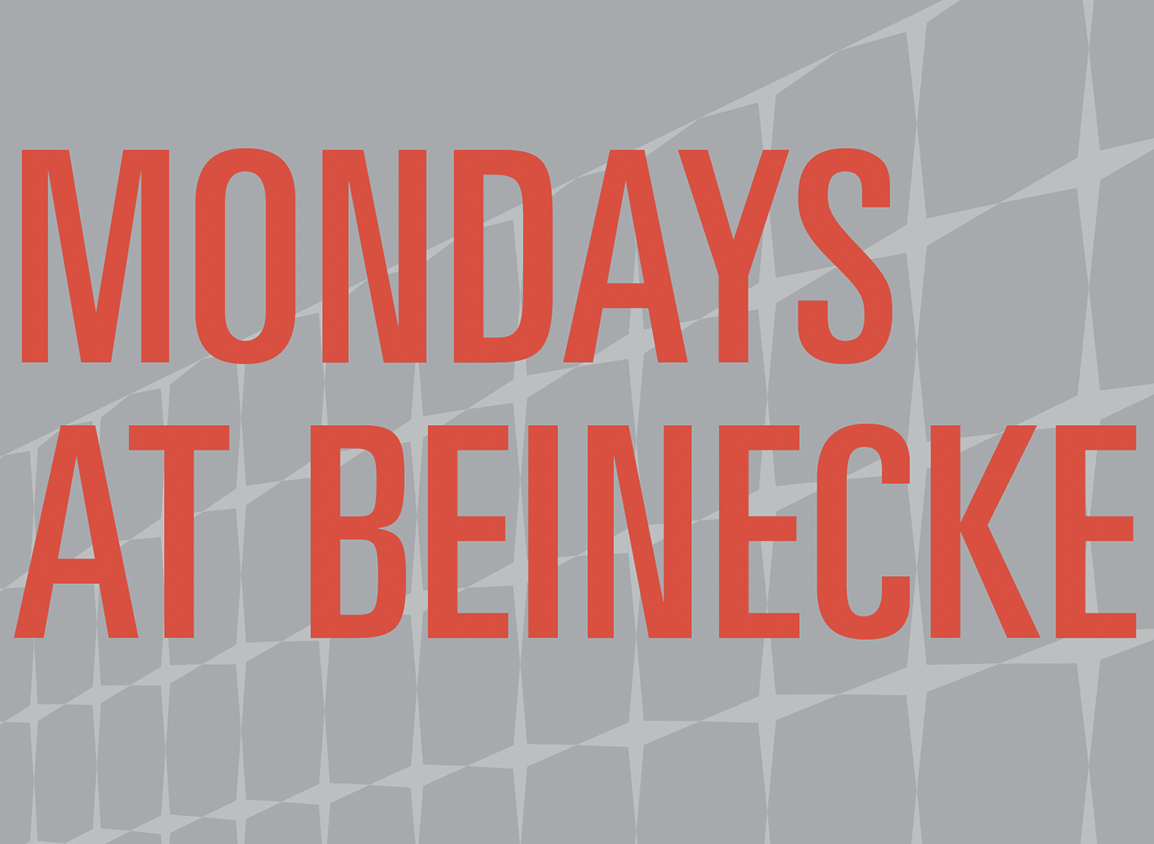 Mondays at Beinecke: James Weldon Johnson with David W. Blight