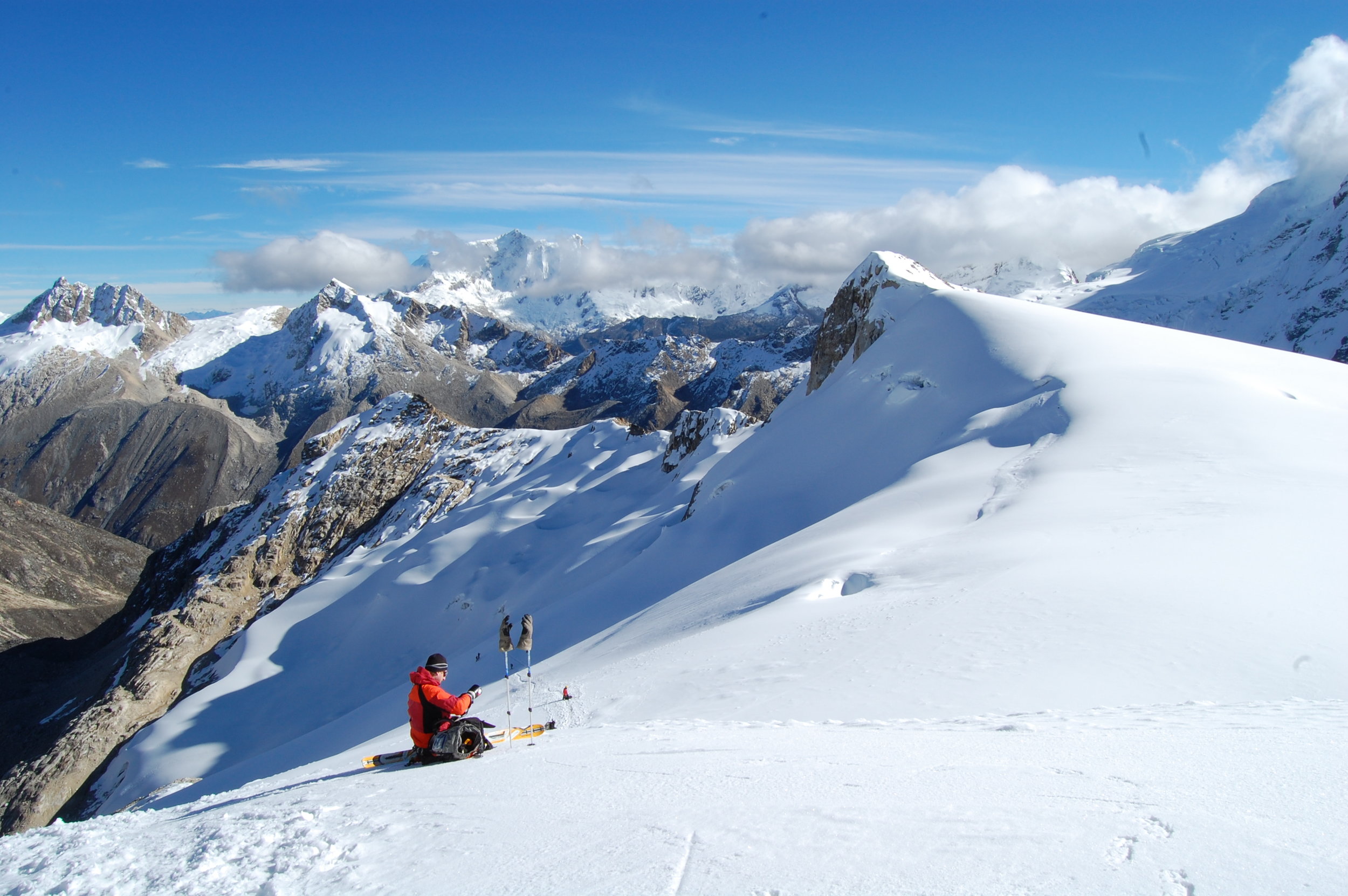 Ishinca climb, Cordillera Blanca, Peru