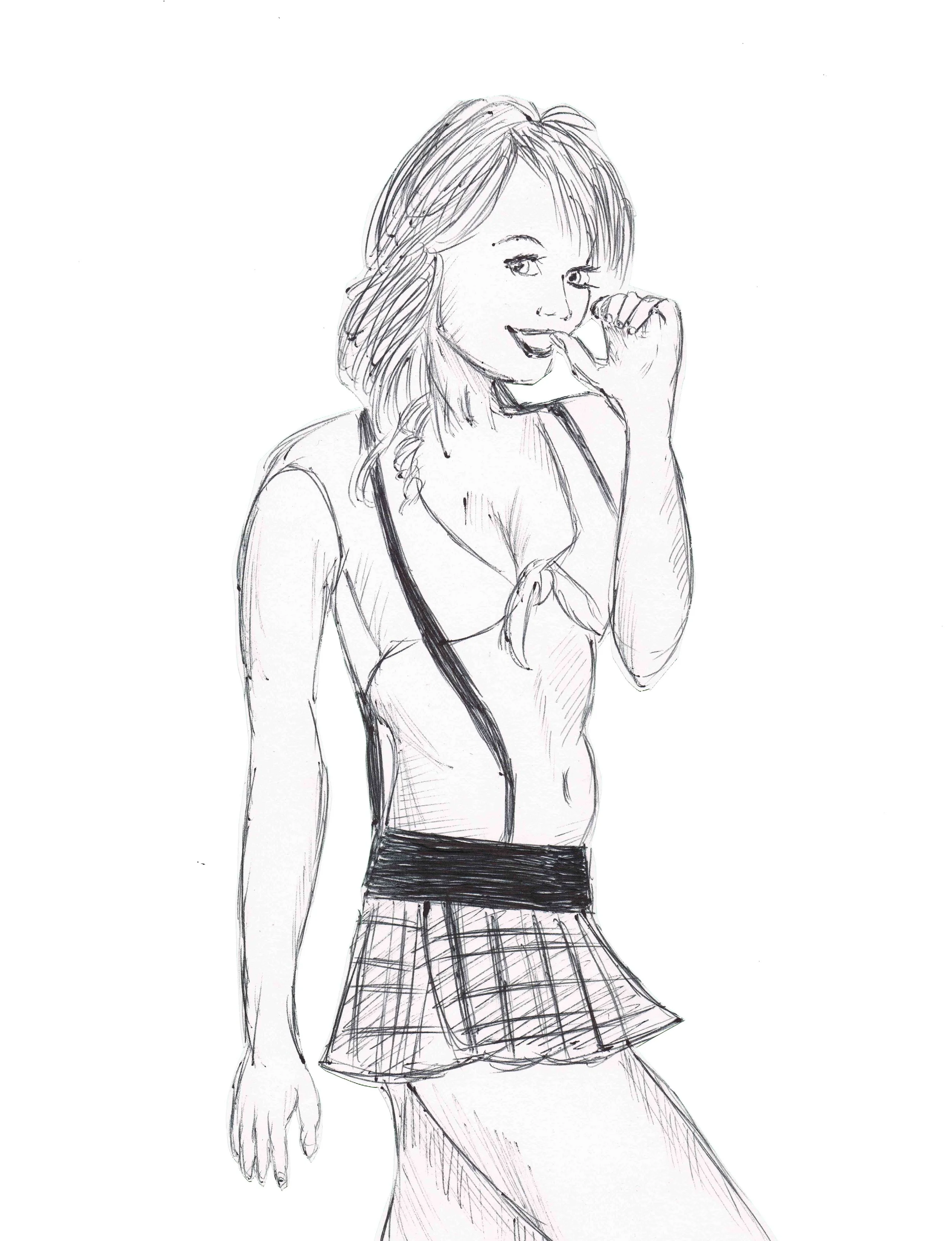 "Sexy Schoolgirl," from "Costume Party" and "New Years Party."