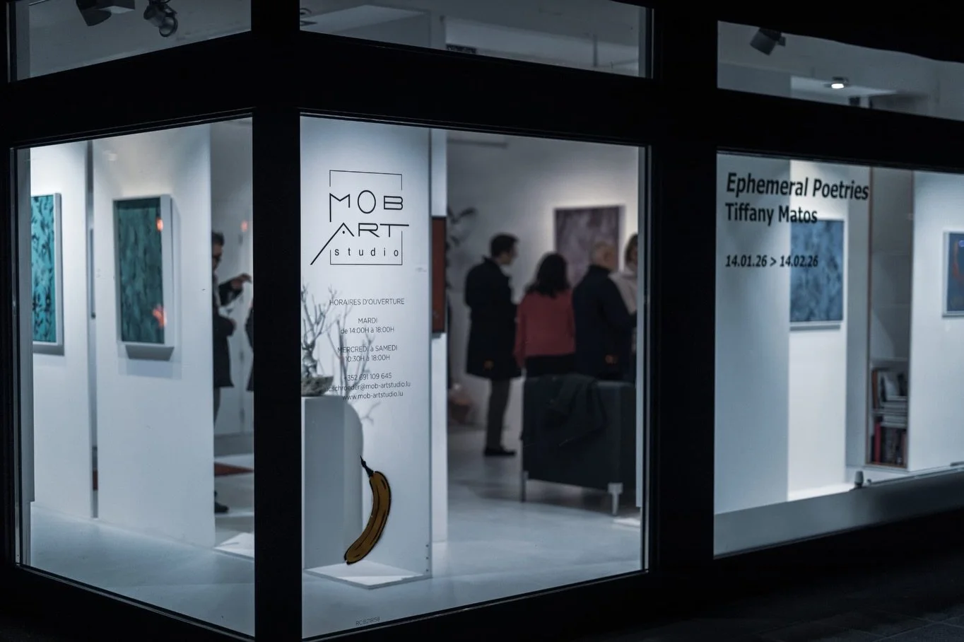 The vernissage of EPHEMERAL POETRIES just happened, but the exhibition has only just begun.

If you were there, thank you for sharing this magical moment.
If you weren&rsquo;t, I warmly invite you to come experience the exhibition which I&rsquo;m ext