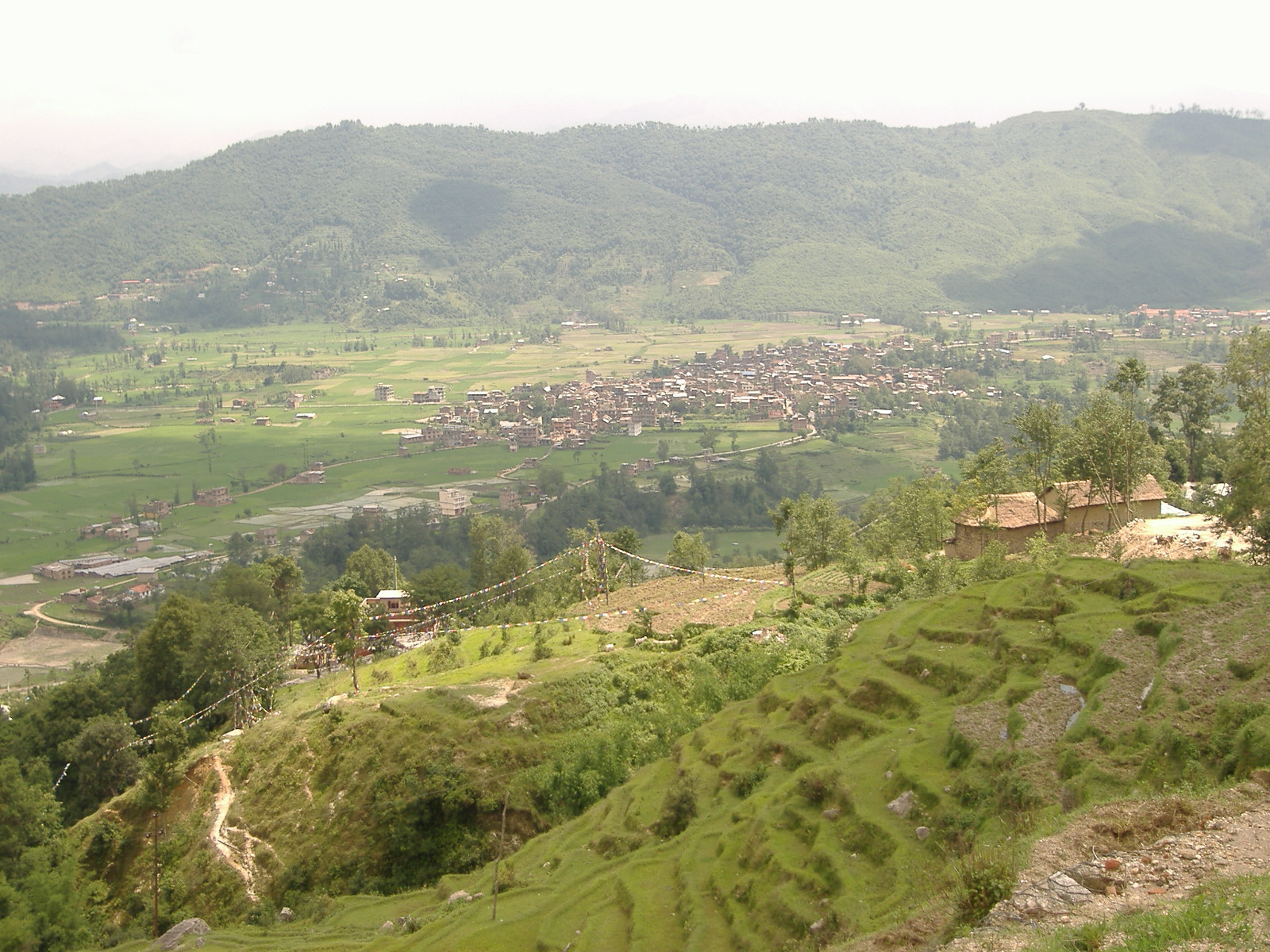 Sankhu Town Before the 7.8 Earthquake destroyed over 65% of the buildings