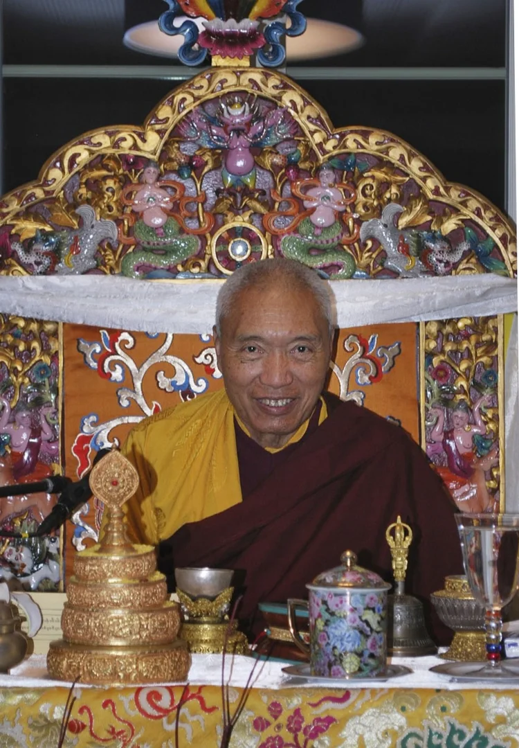 His Eminence Namkha Drimed Rinpoche is the supreme head of the Ripa lineage of Nyingma Vajrayana Buddhism and a living Tertön or treasure revealer.