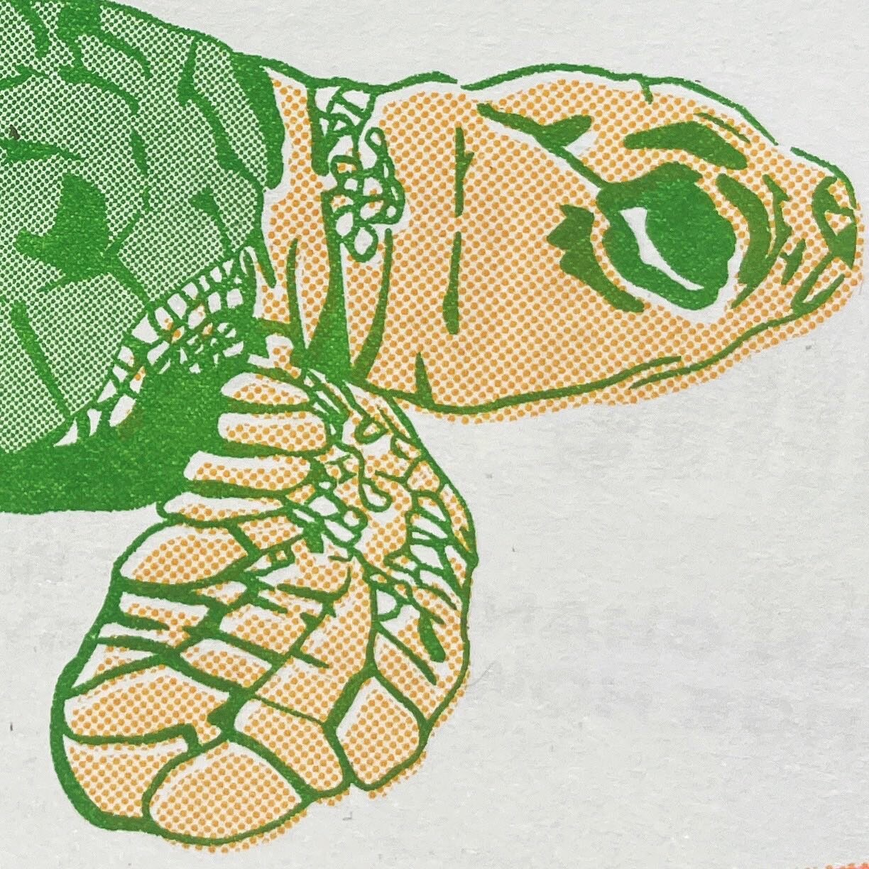 Forever swooning over the details of a risograph print 🖨️ honored to be apart of the climate justice issue of The Galvanizer from @deedsnotwords alongside other Texas artists! 🤠
Thank you @edithvalledesign for including me in this special project