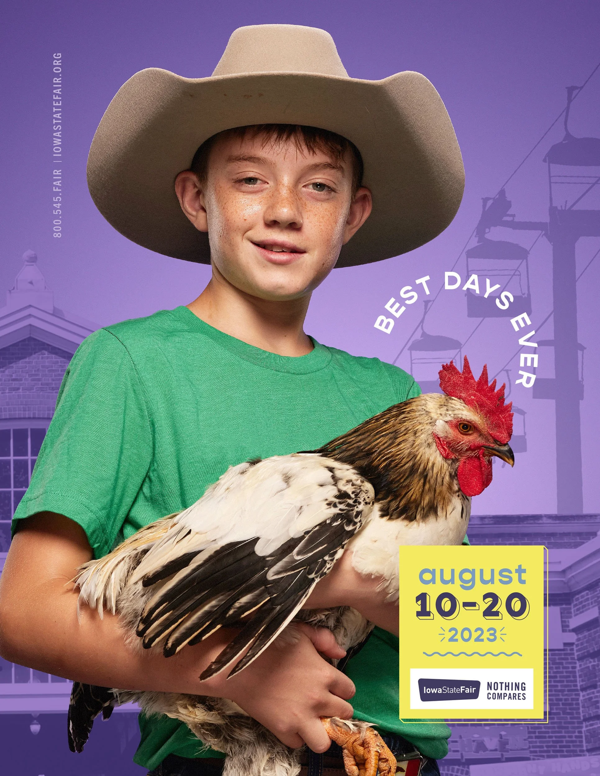 Iowa State Fair Best Days Ever rooster boy.JPG