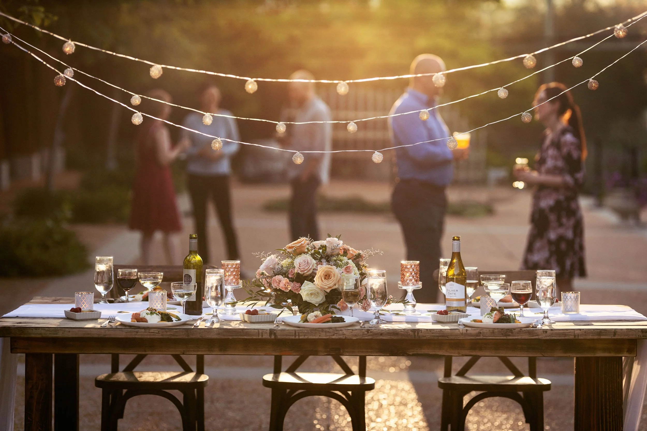 Iowa State Unniversity Catering Reiman Gardens dinner party coverage .JPG
