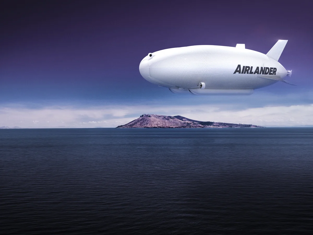 Shooting down future airships