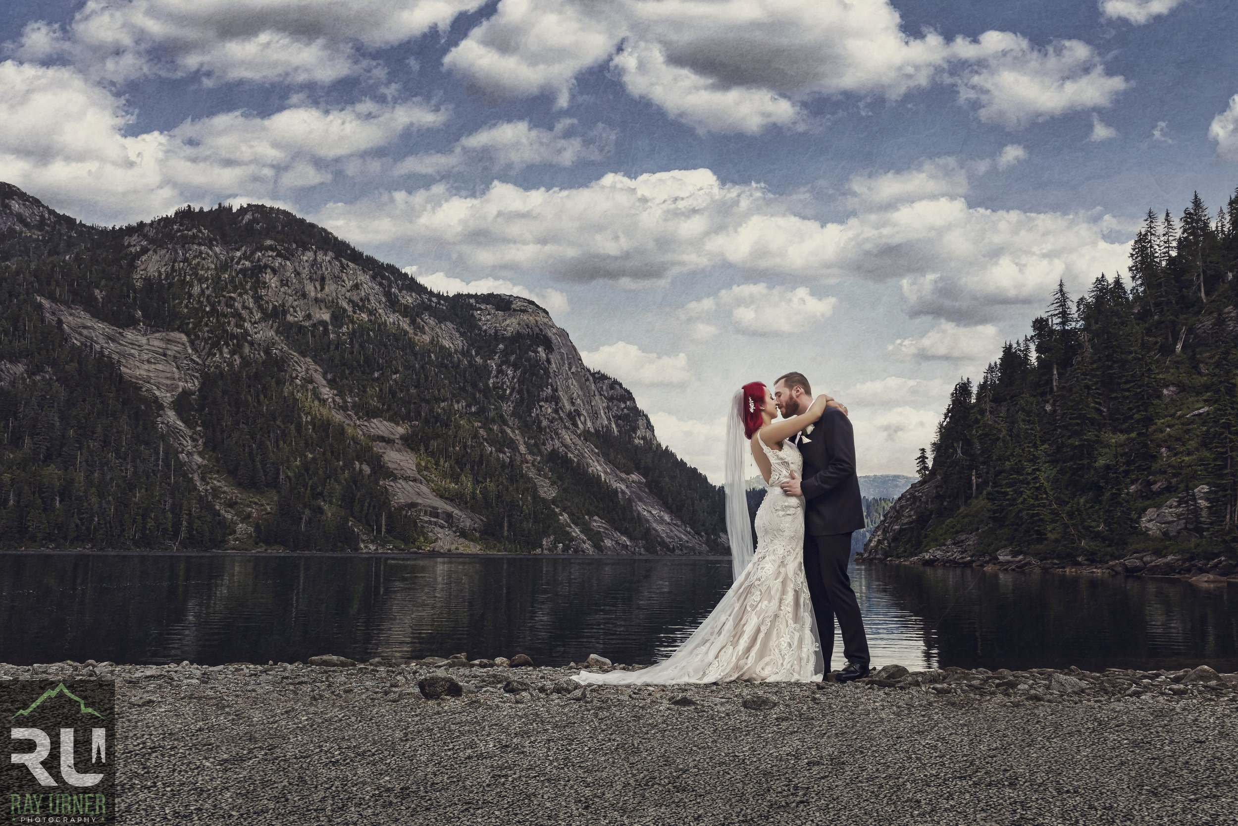 Best Vancouver Wedding Photography - Iva and Kyle - Sky Helicopter to Widgeon Lake