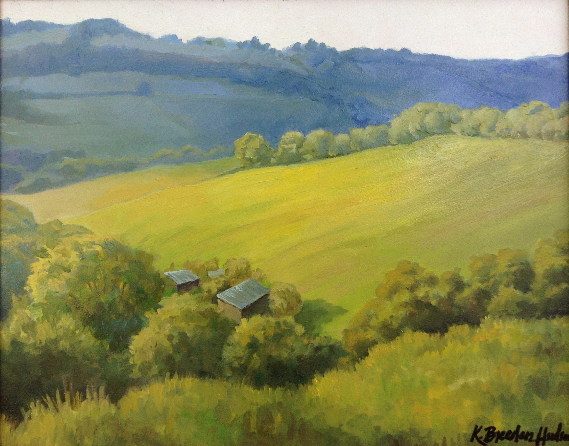 Dusk in the Wye Valley