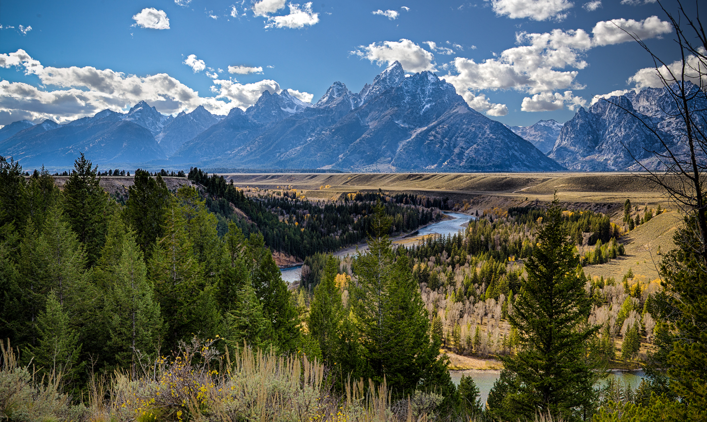 Snake River and the Tetons