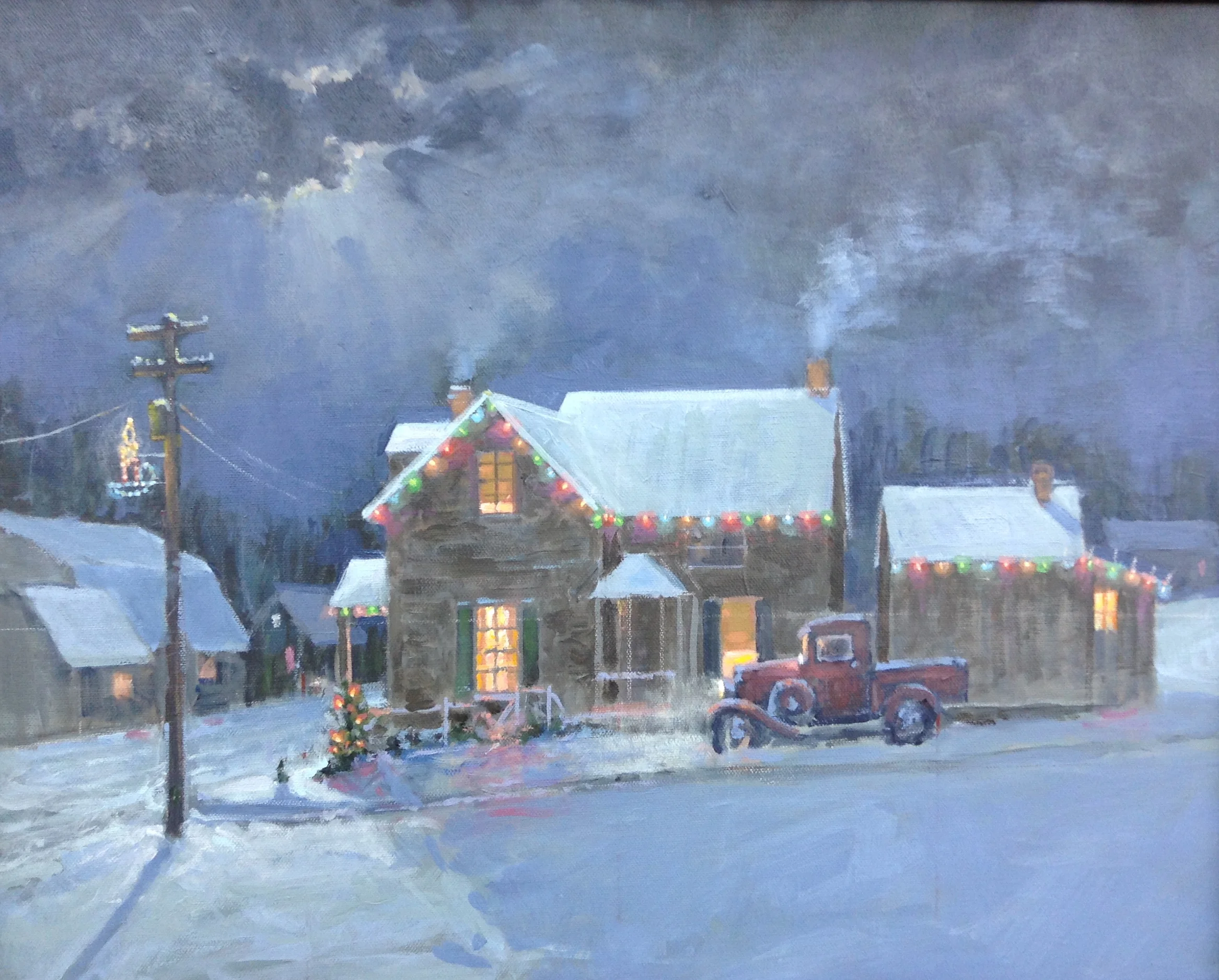 Christmas Lights on Jackson