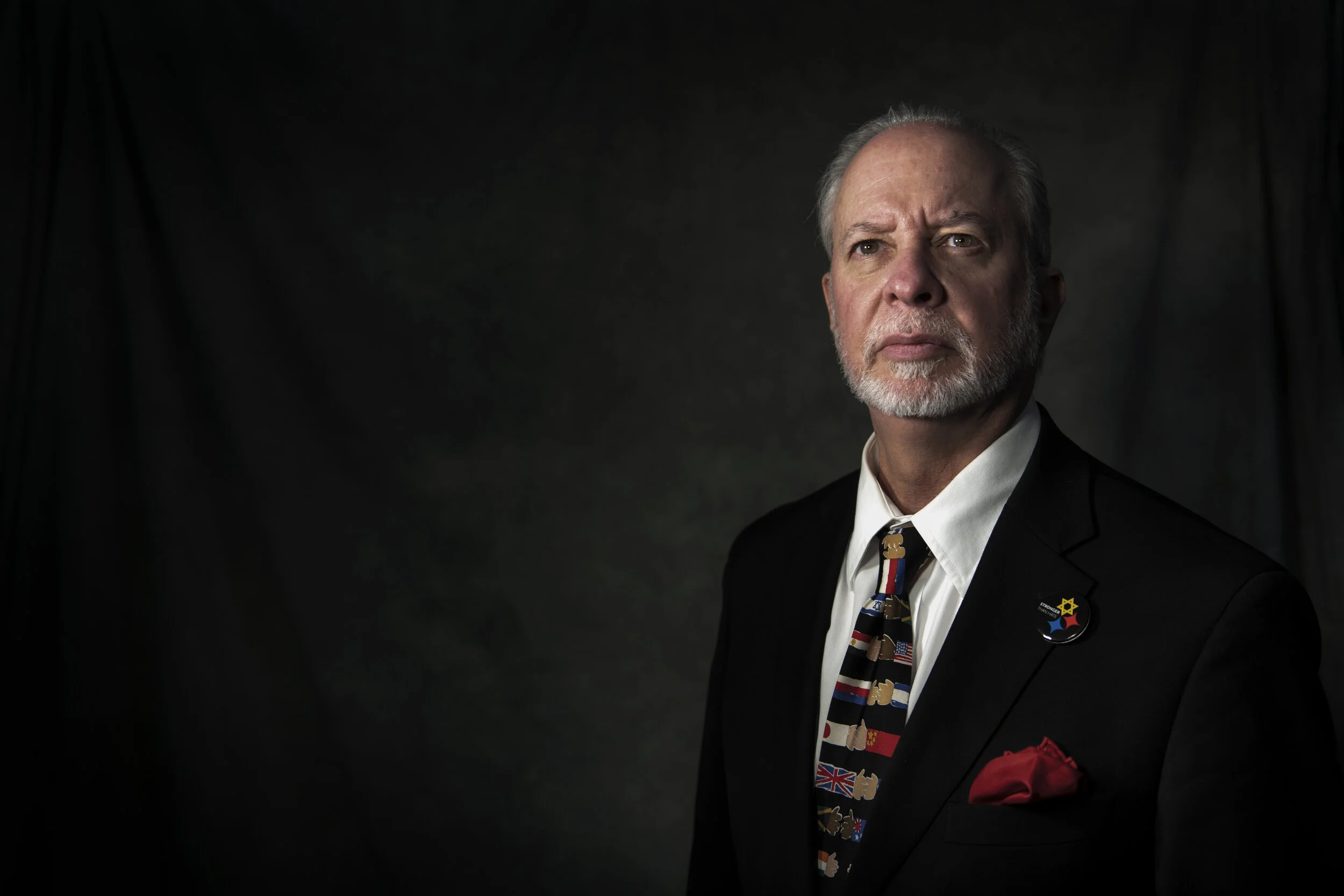  Rabbi Jeffrey Myers, of the Tree of Life congregation, photographed at the Jewish Federation of Greater Pittsburgh, Friday, Sept. 20, 2019, in the Oakland neighborhood of Pittsburgh. 