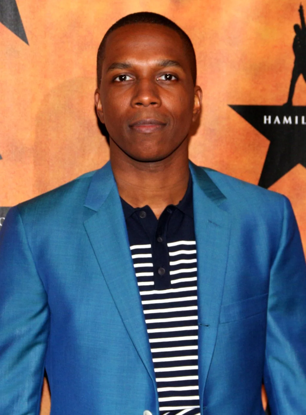 Leslie Odom, Jr. , who plays Aaron Burr in the musical, "Hamilton"