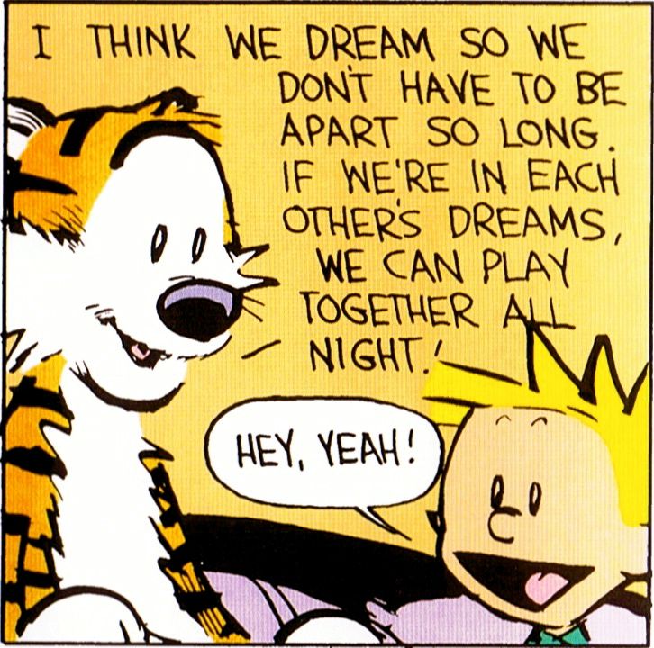 Another comic my son showed me, followed by, "Aw! Isn't that so nice, Mom?"