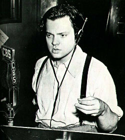 Orson Welles was 23 when his adaptation of War of the Worlds went live.