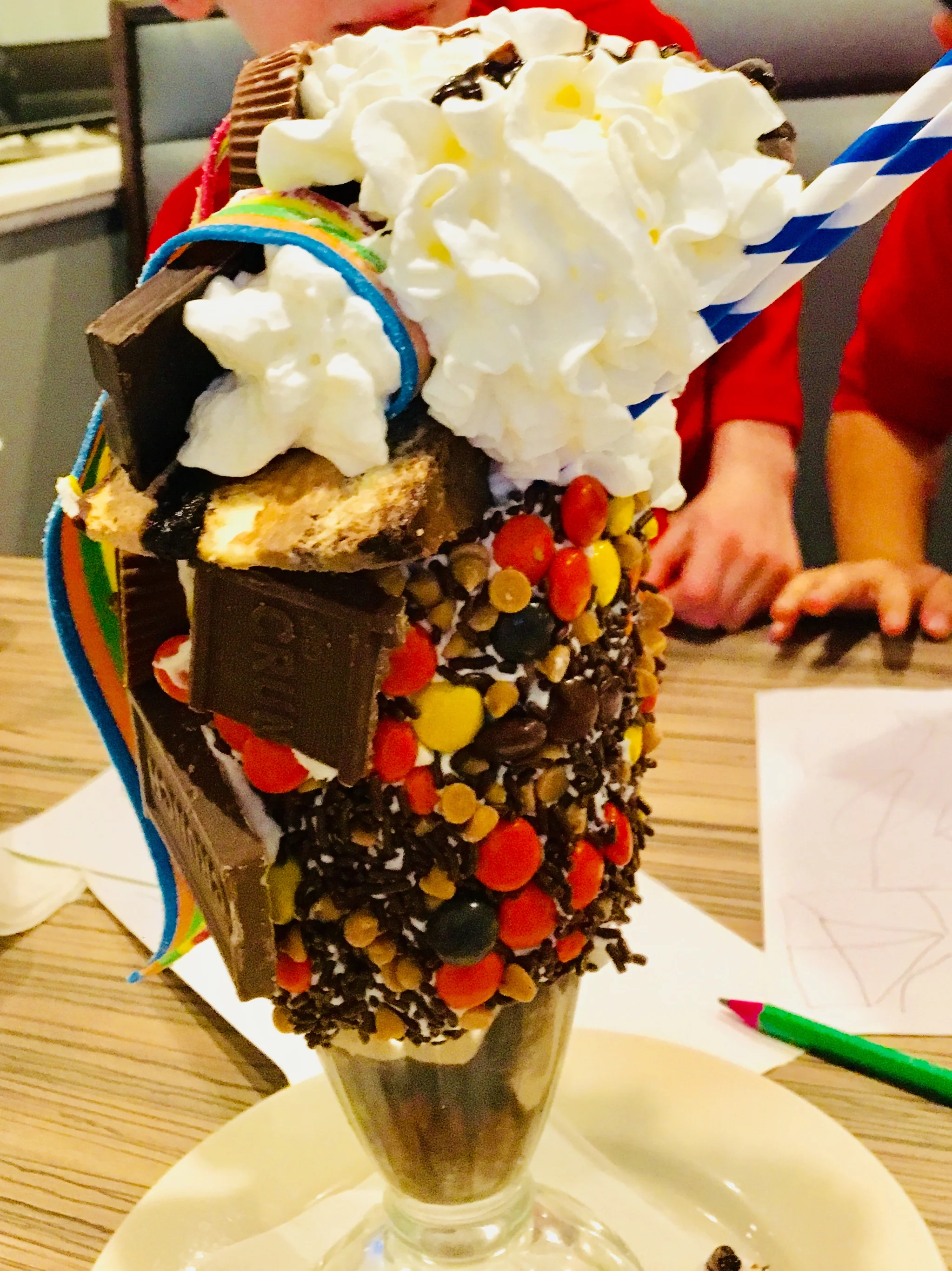 Crazy, right? Split between 4 of us and we still couldn’t finish all the candy (Where’s the milkshake, right?)!