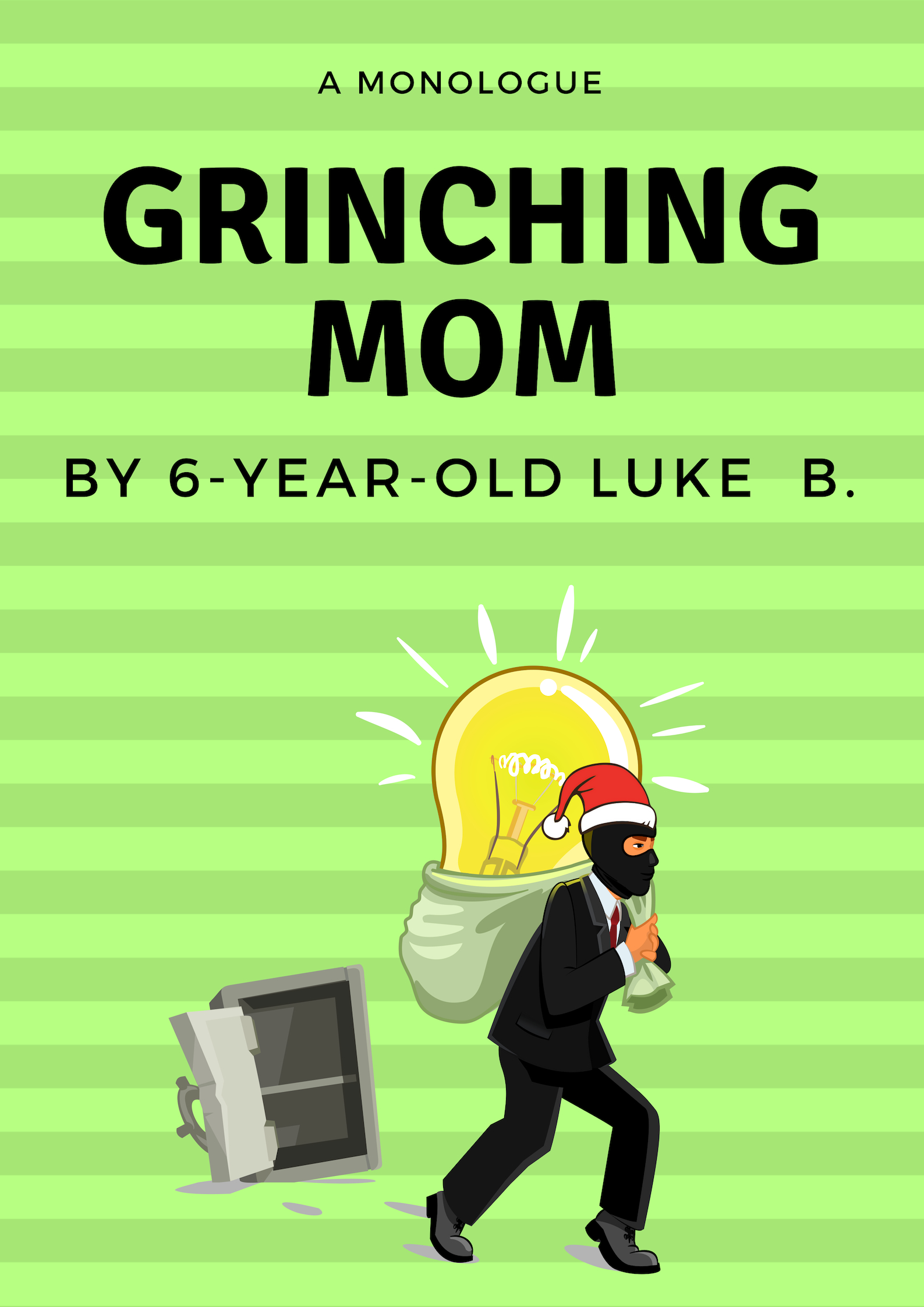 grinching mom with santa hat.jpg