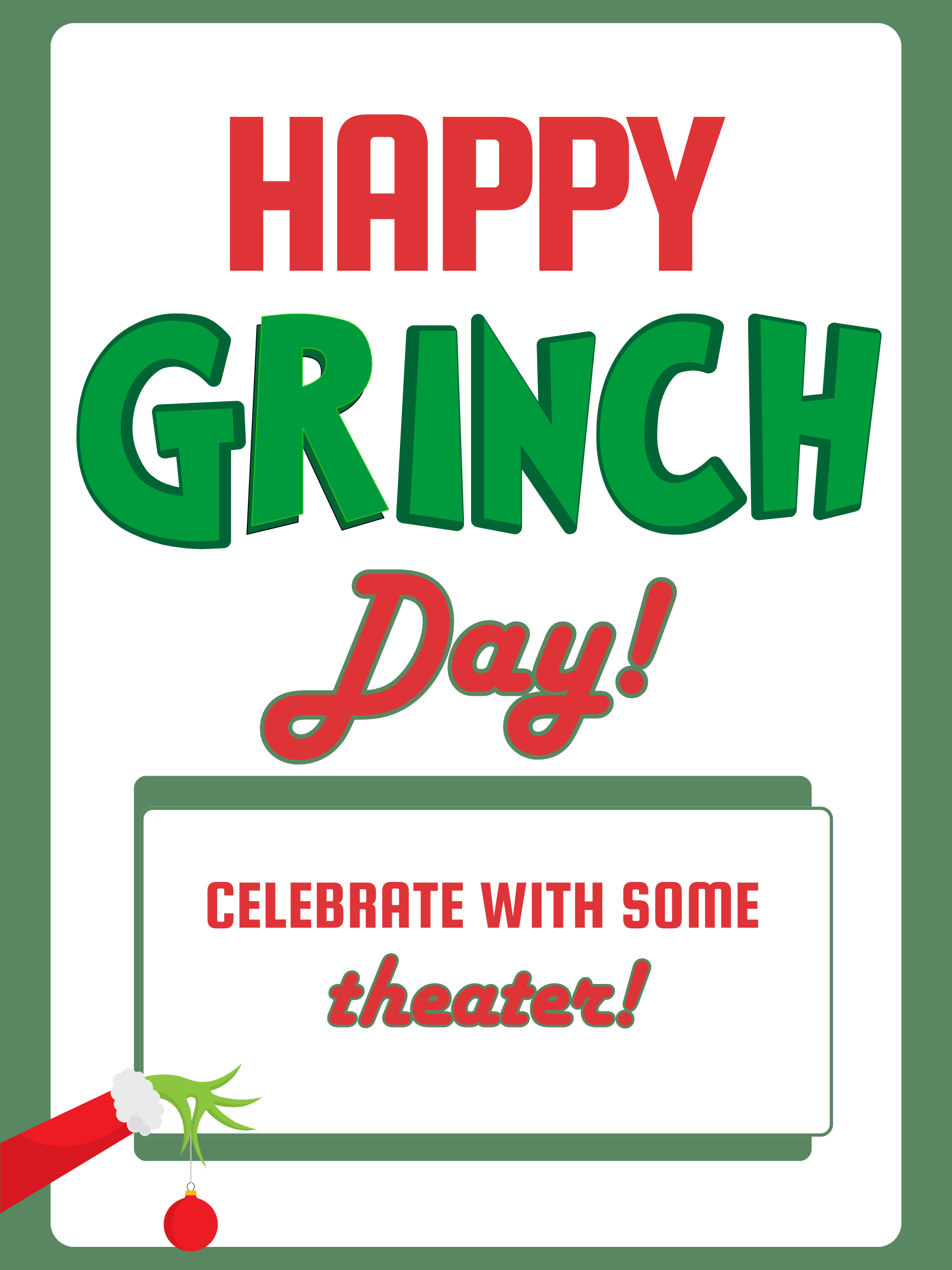Happy Grinch Day! — Tara Meddaugh