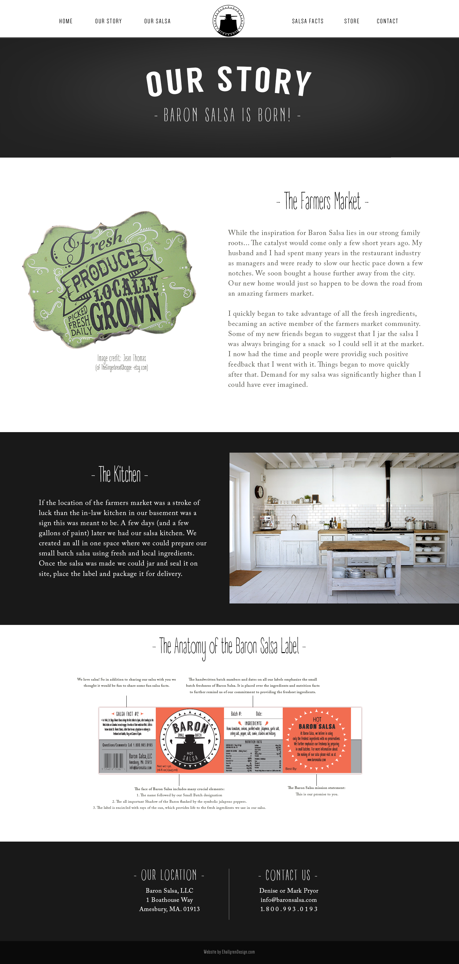 Baron Salsa - Our Story