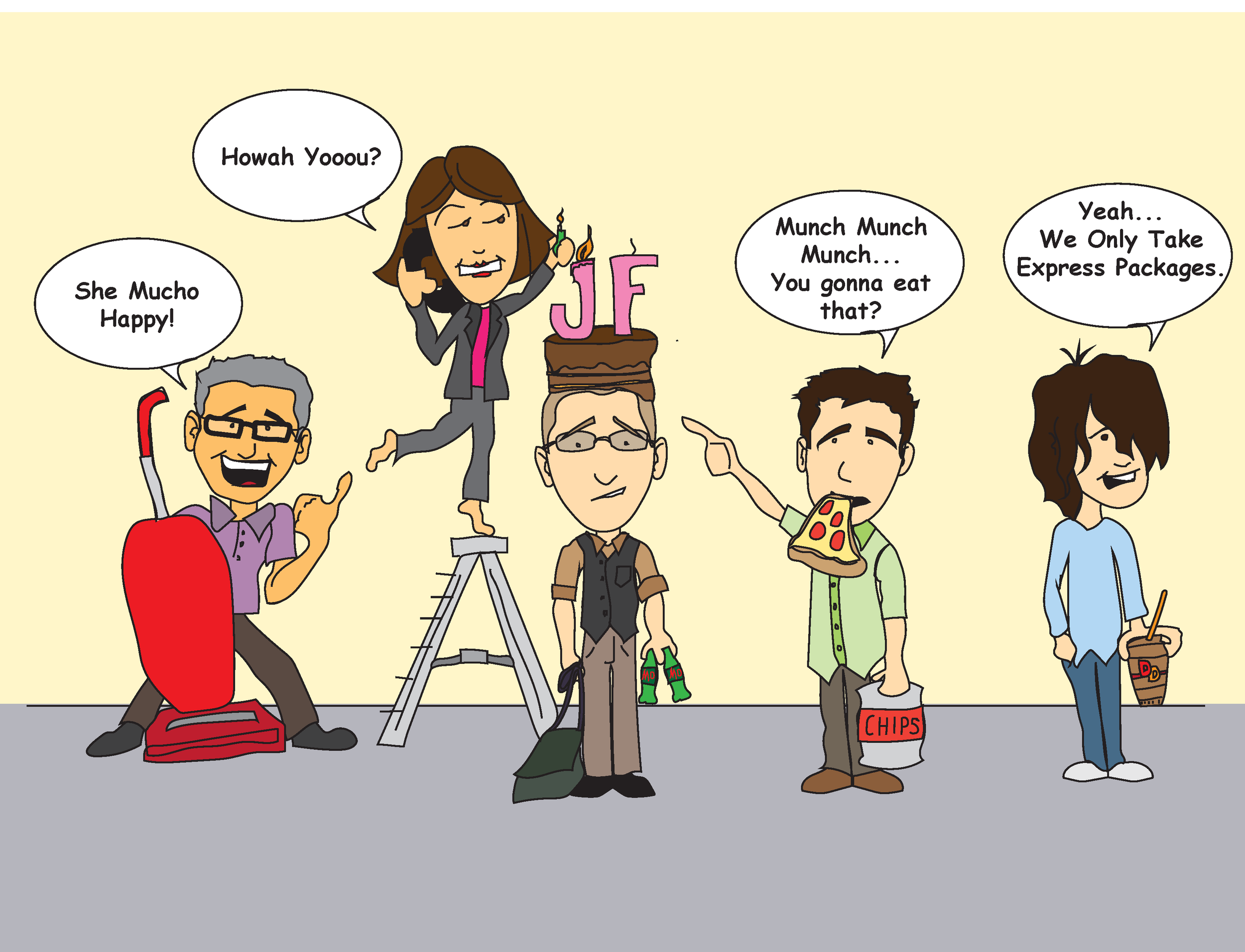 Office Birthday Card...