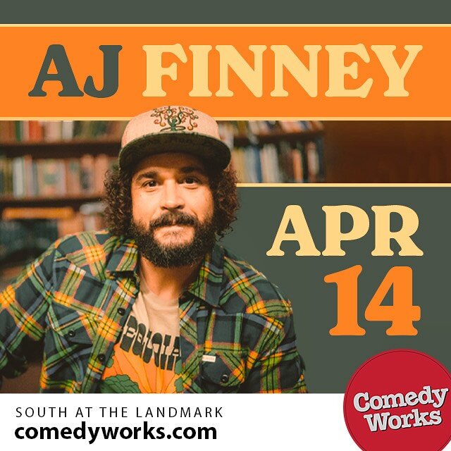 Super stoked to be headlining one of the greatest clubs in the country,  Comedy Works south on Sunday April 14th at 7pm. Tickets and info can be found at comedyworks.com. Let&rsquo;s Party! 🤙🏼 
.
.
.
. 
.
.
#comedy #lol #comedyclub #denver #comedia