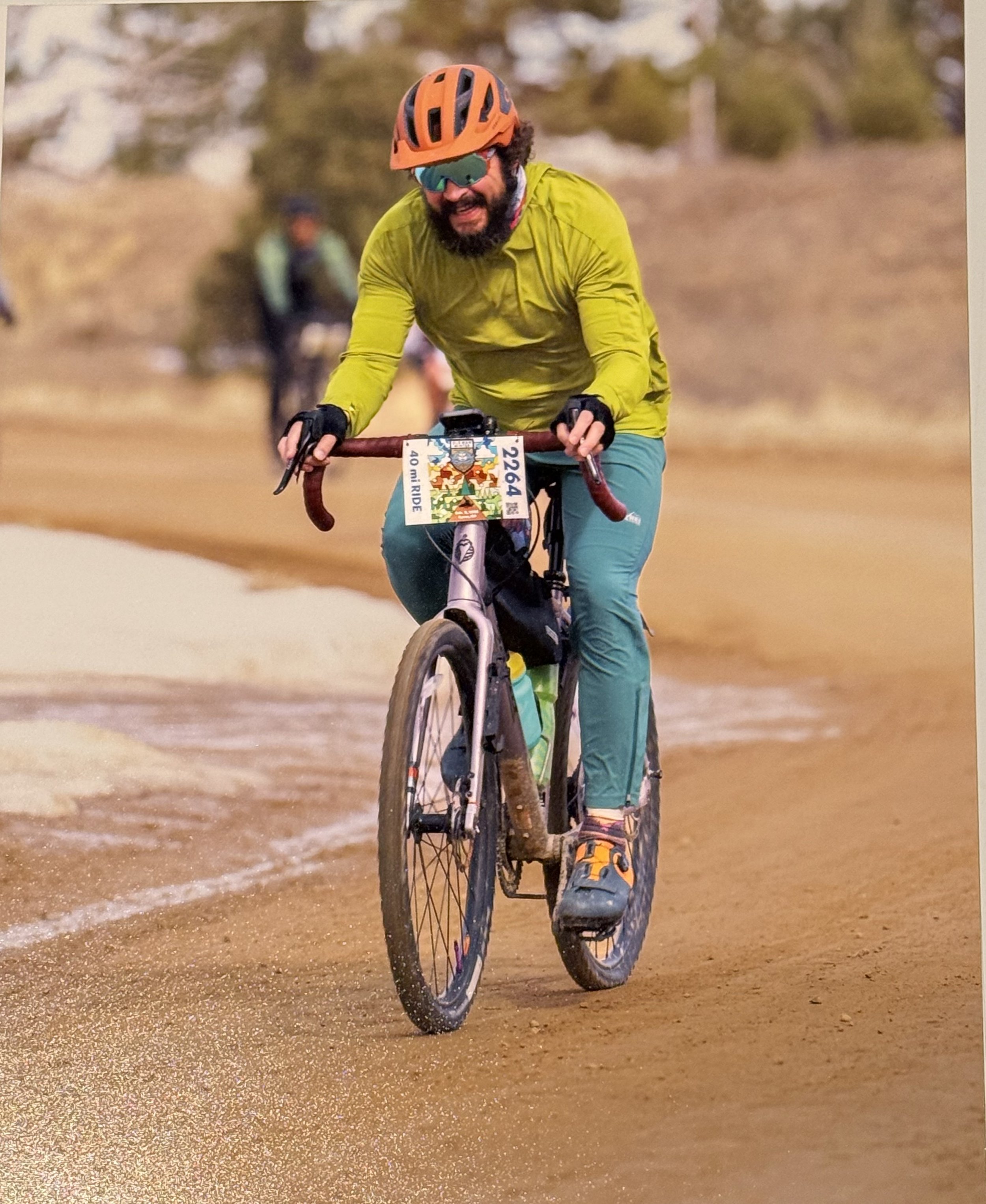 aj finney first bike race