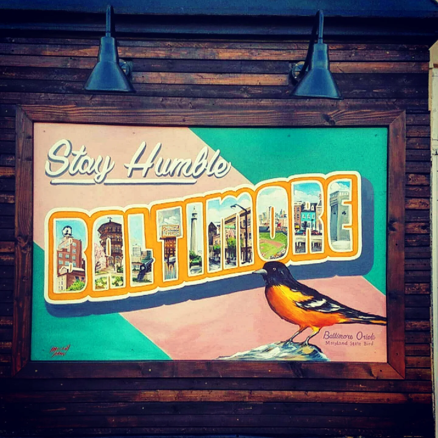 Stay Humble Baltimore Mural