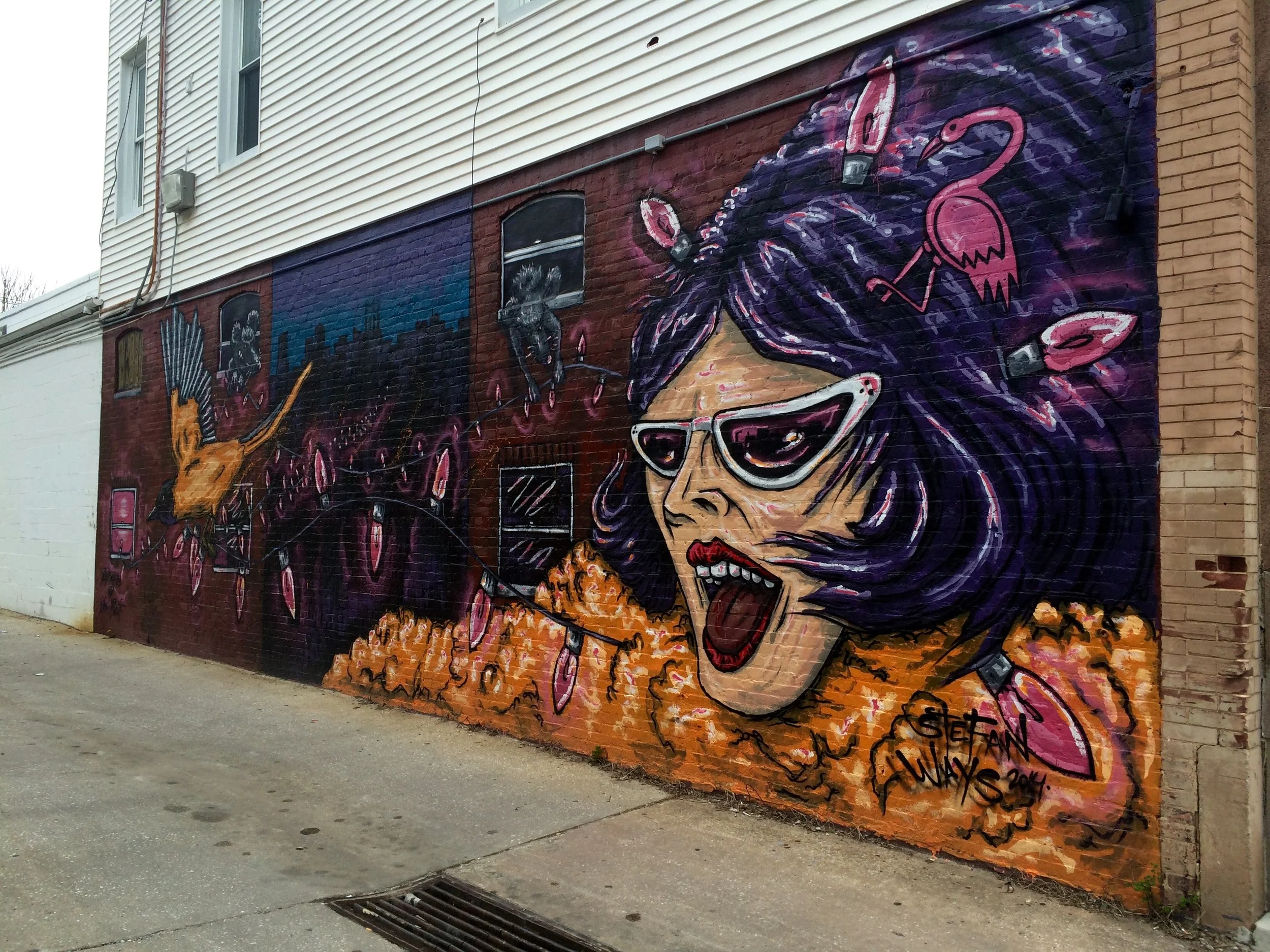 The Avenue mural by Stefan Ways