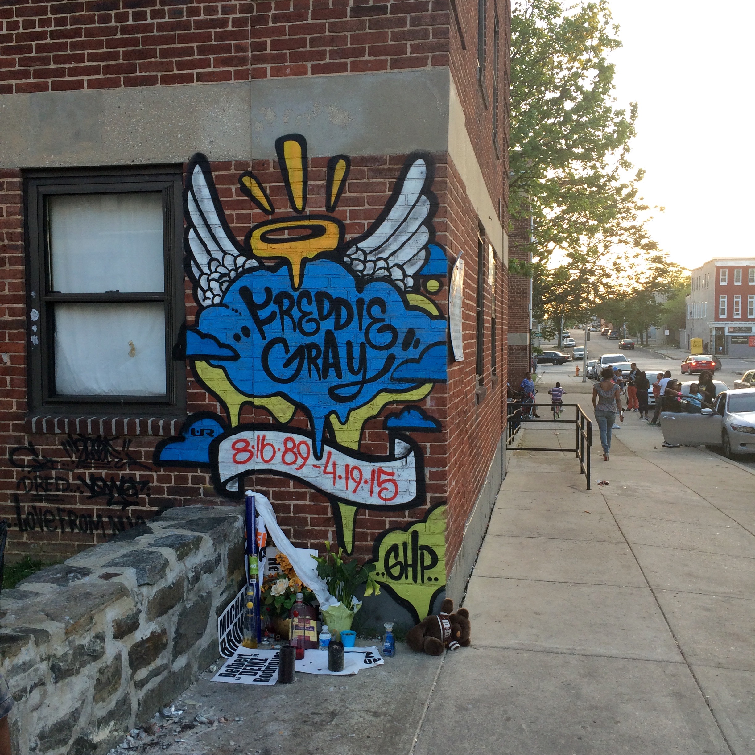 Freddie Gray Memorial Art