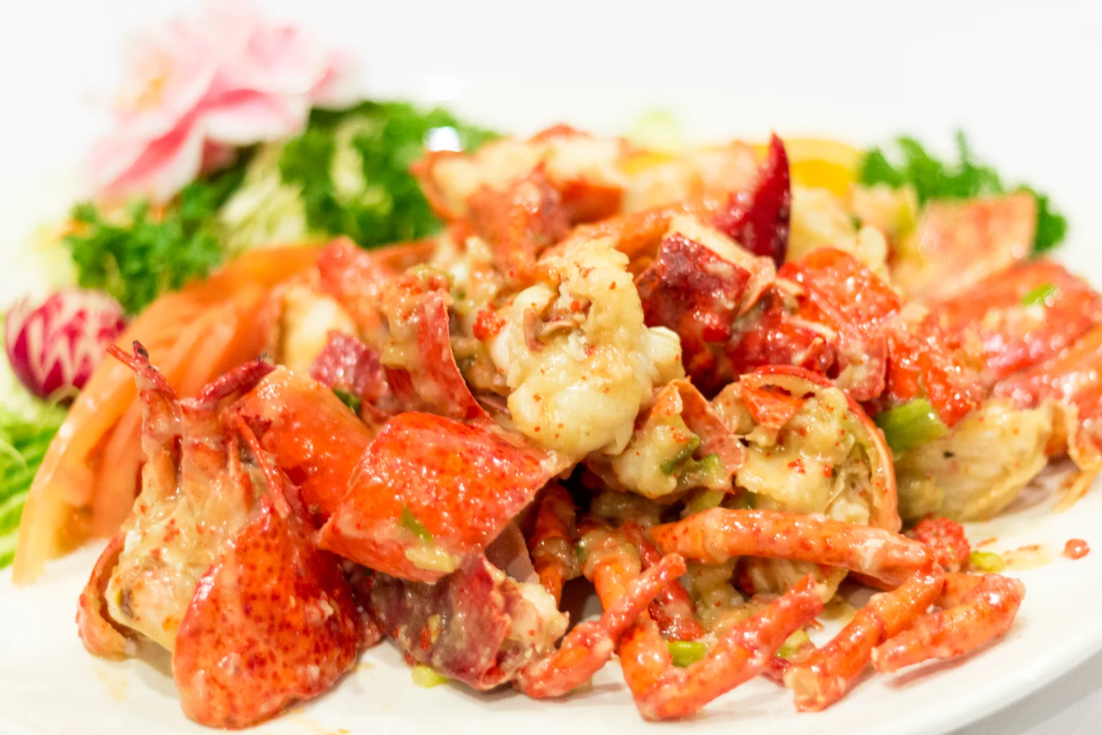Live Lobster in Supreme Sauce