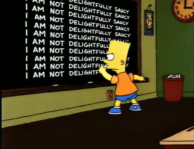 I am not delightfully saucy. 