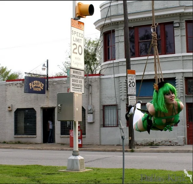 Pastime Tavern, Deep Ellum - Photography and Rope by Dallas Kink