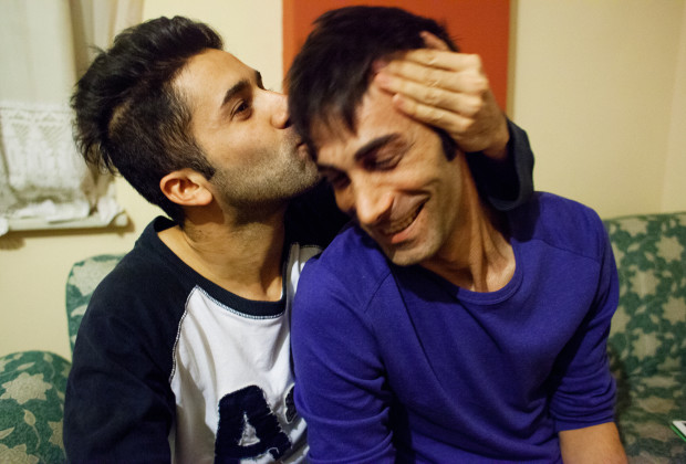 Turkish-Iranian couple in Eskisehir, Turkey. 2014. 