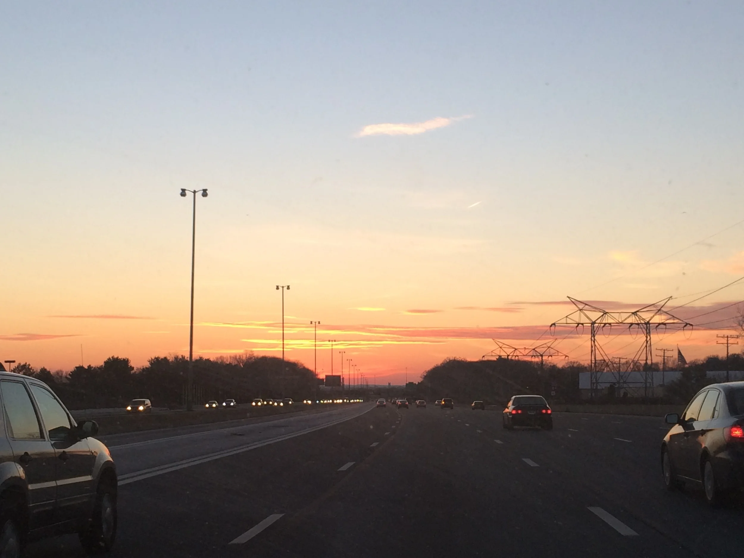 "Babe, put down your phone for a second and look out the window." 