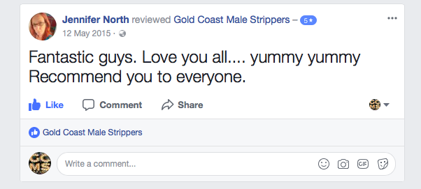 male stripper review gold coast