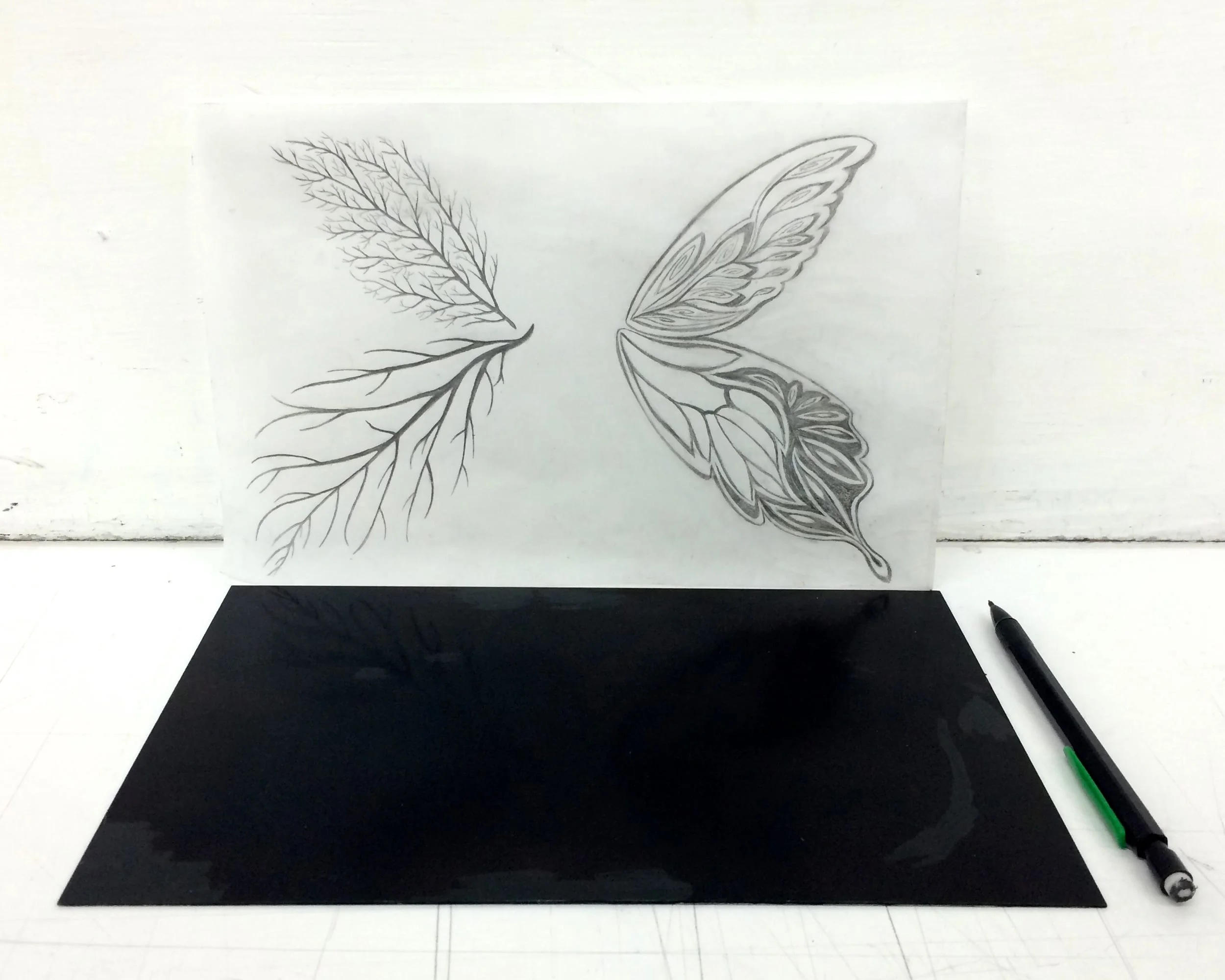 描摹草稿 Tracing