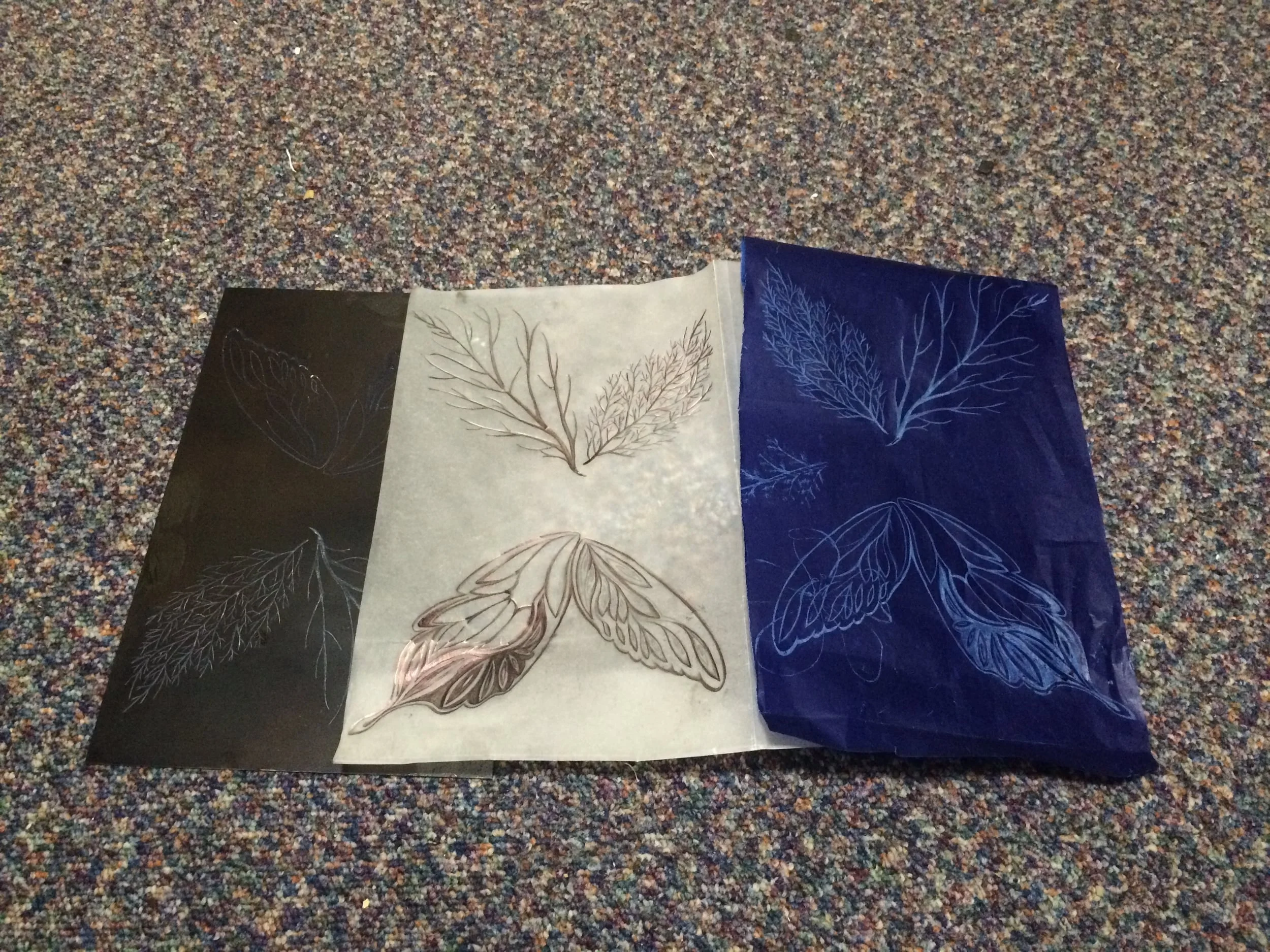  印蓝纸  Blue Print 