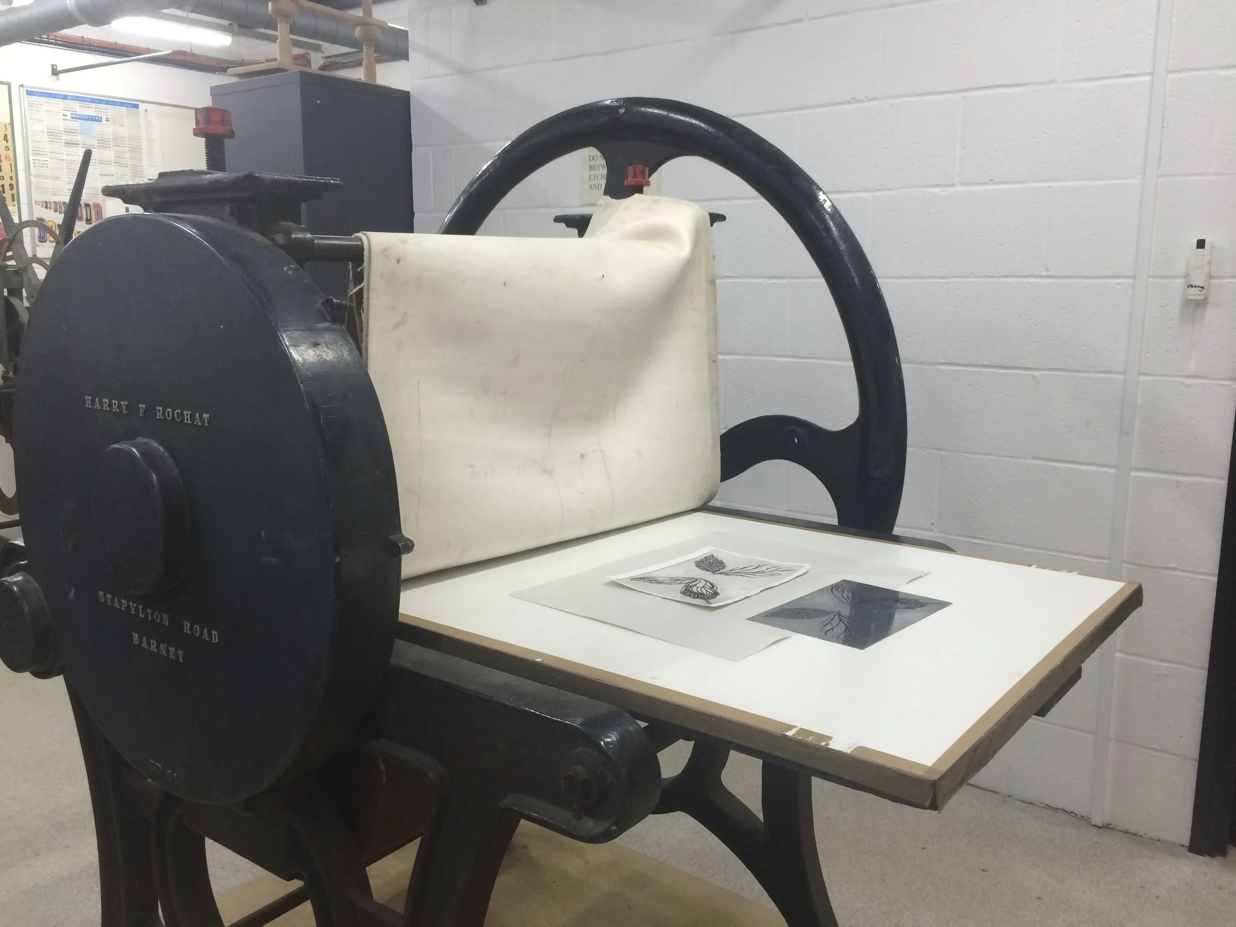  掀开羊皮布盖，取出成果 