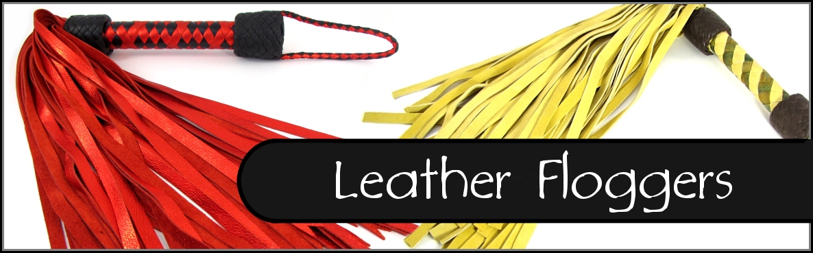 Leather Floggers — Lusty Bunny Leather