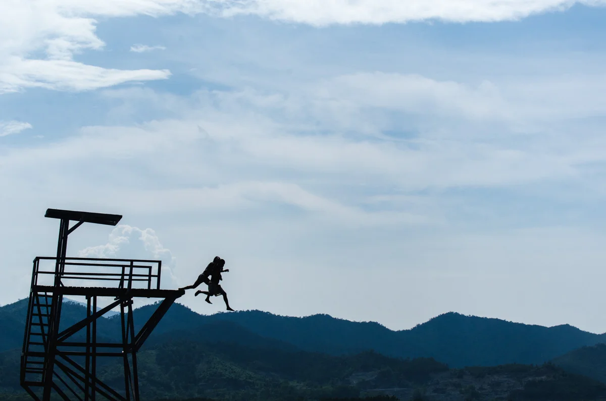 Running on Mountains in Puerto Princesa