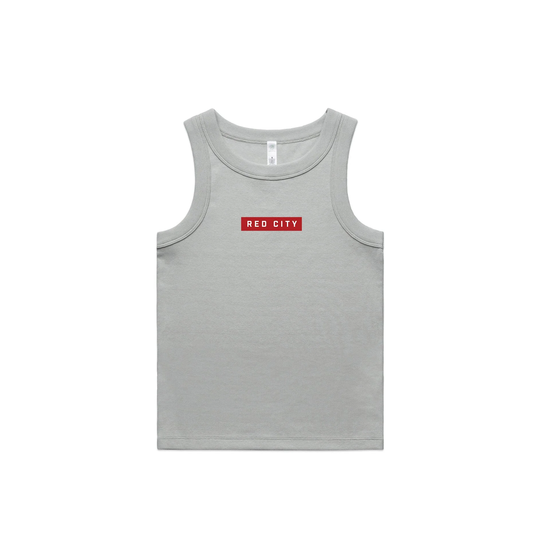 Women's Grey Ribbed Tank: $45