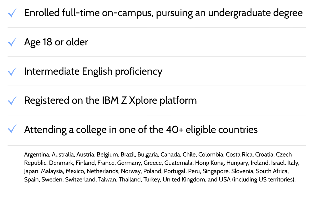 A checklist with five items, each marked with a blue checkmark. The items list various teamwork qualities, including communication, collaboration, and problem-solving, on a black background.