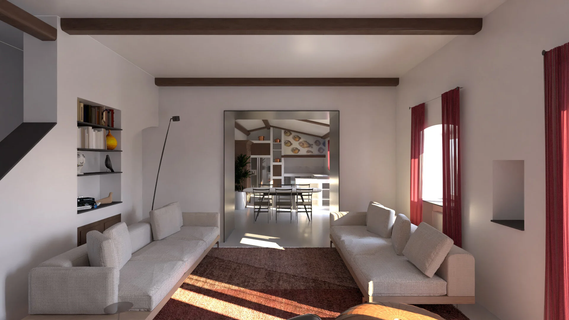 Casale Clotilde, progetto di ampliamento e ristrutturazione interni, Santa Margherita Ligure