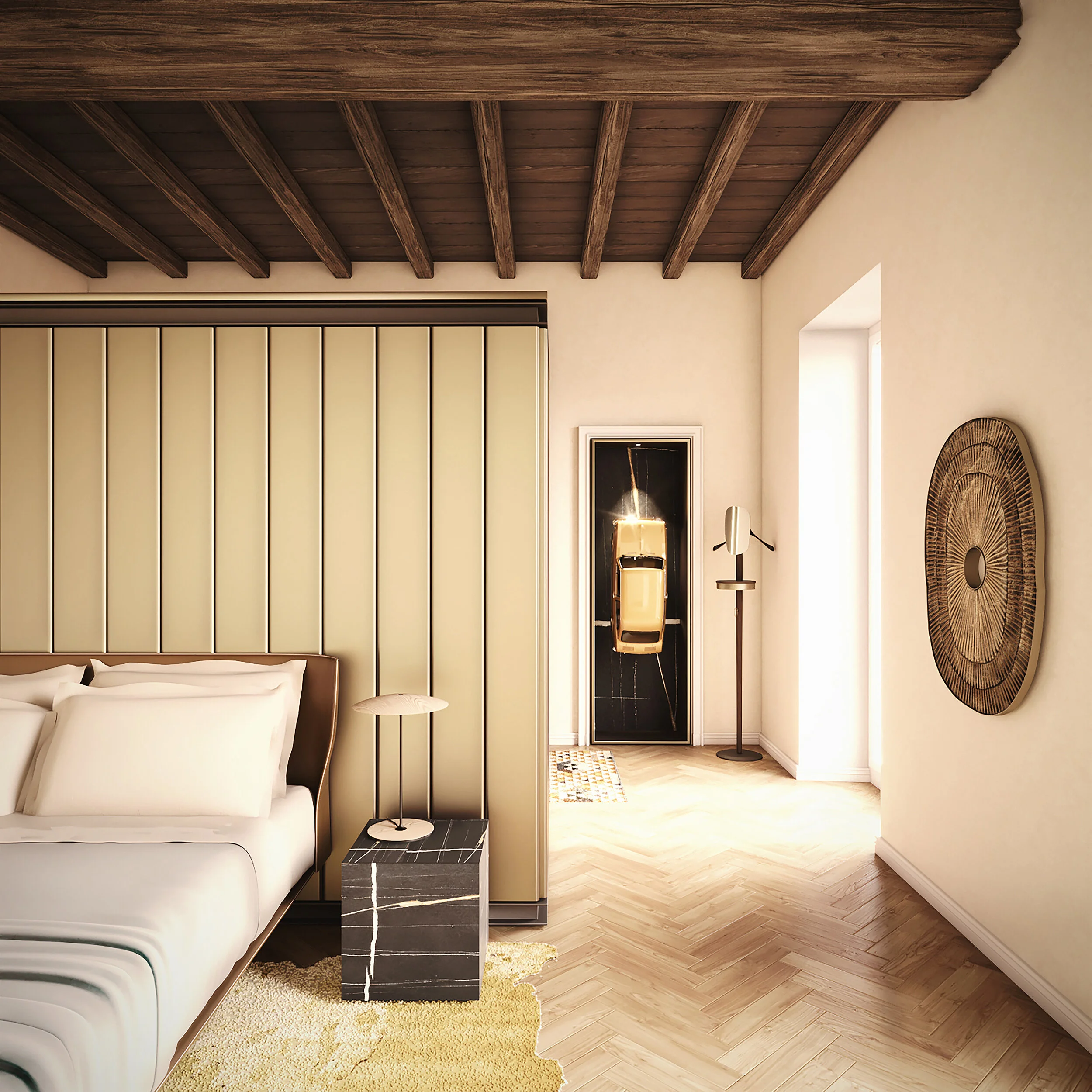 llabb_Hill of Arts_ Render hotel room _2020