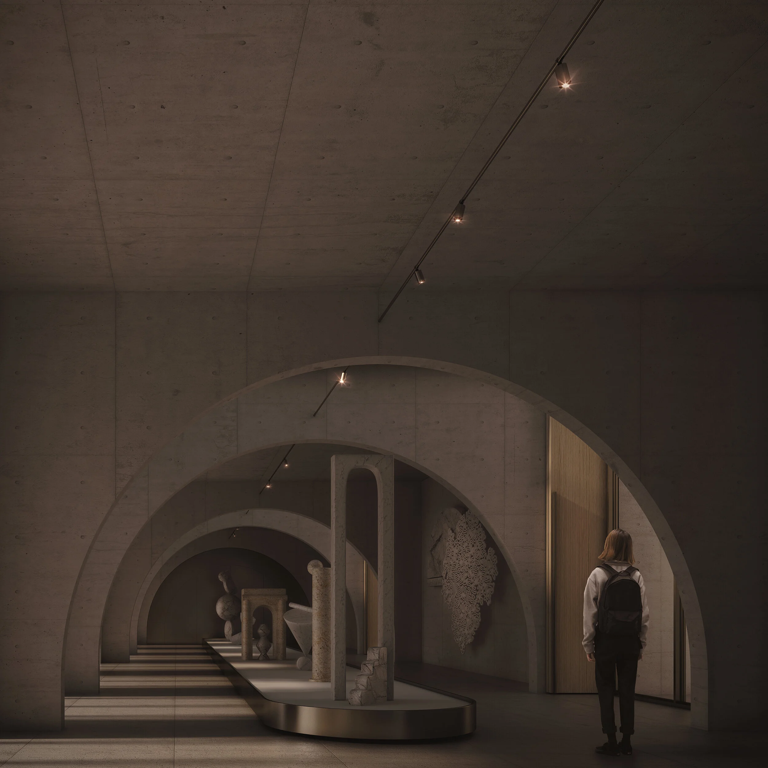 llabb_Hill of Arts_ Render art gallery _2020