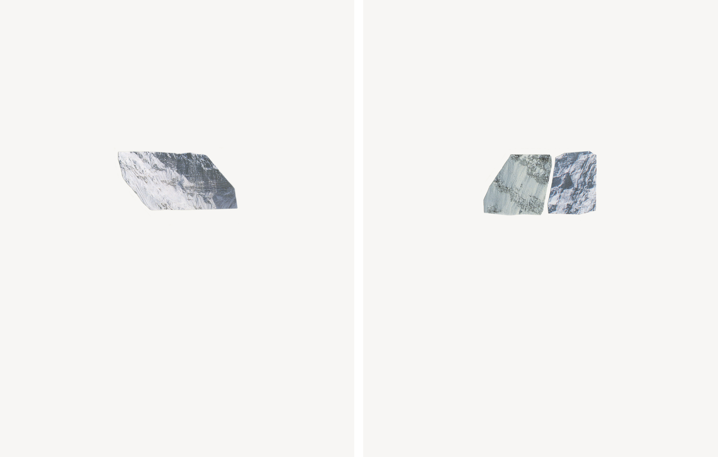 Piece of Mountain (11) & Piece of Mountain (12)