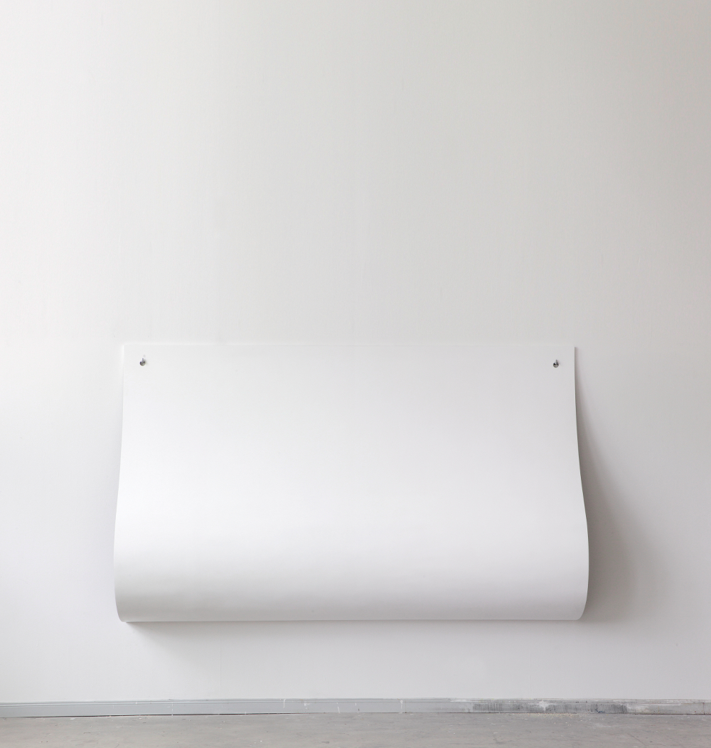 Untitled, 2012. Graphite, linseed oil, gesso on wood 220 x 297 cm