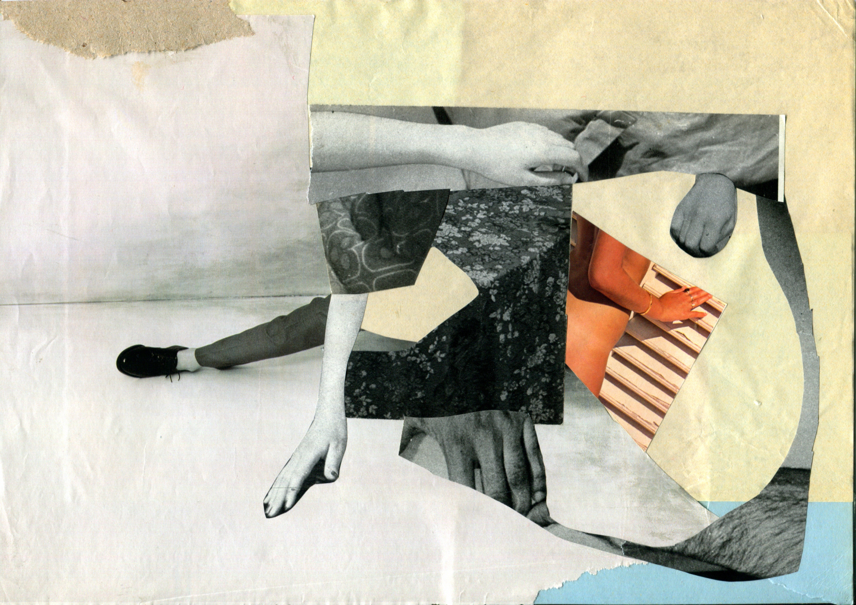 Scraps #3 2012 21x29,7 cm collage on paper
